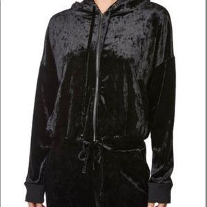 🖤LUXURIOUSLY 🖤 SOFT VELVET HOODED JACKET